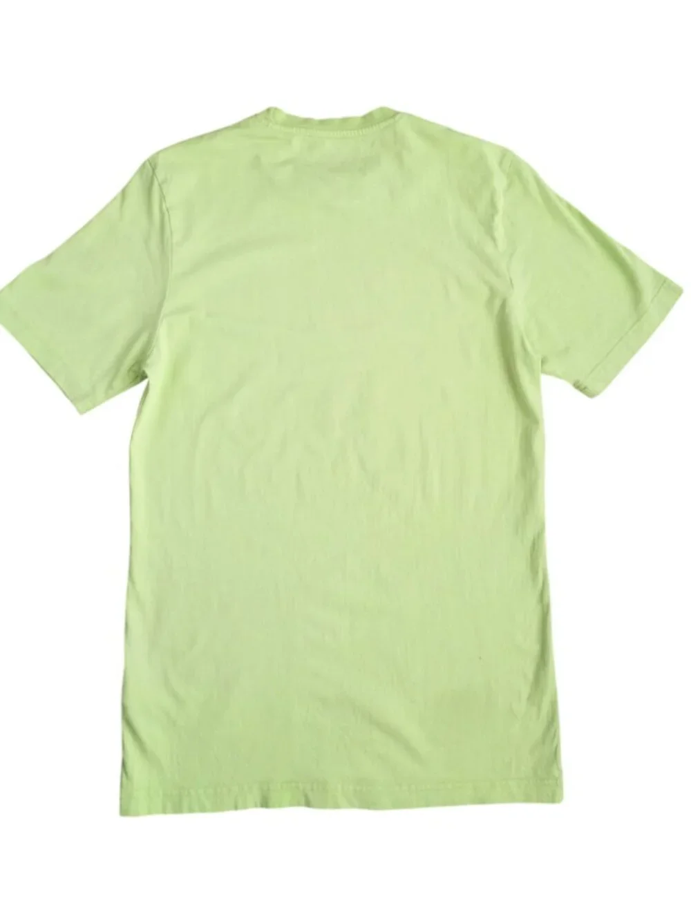 Adidas Men’s Light Green Graphic T-Shirt - Short Sleeve Crewneck, Size S
